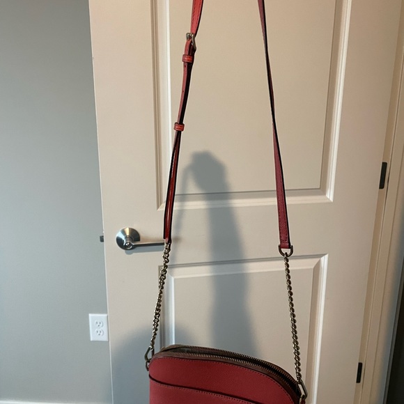 Coral Michael Kors cross body purse - Picture 3 of 7